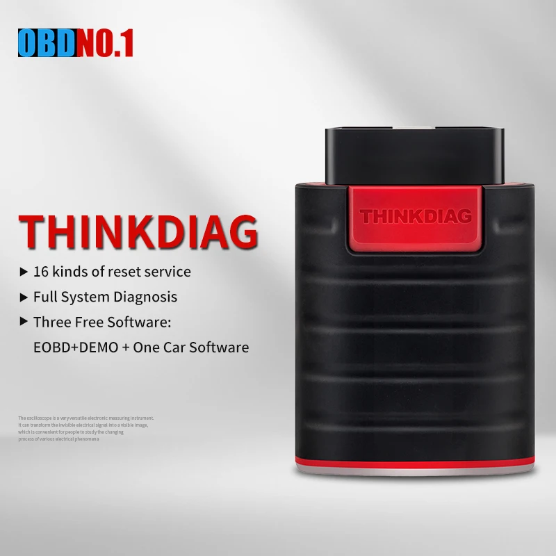 ThinkCar ThinkDiag obd2 полная мощность системы чем X431 easydiag диагностический инструмент 4