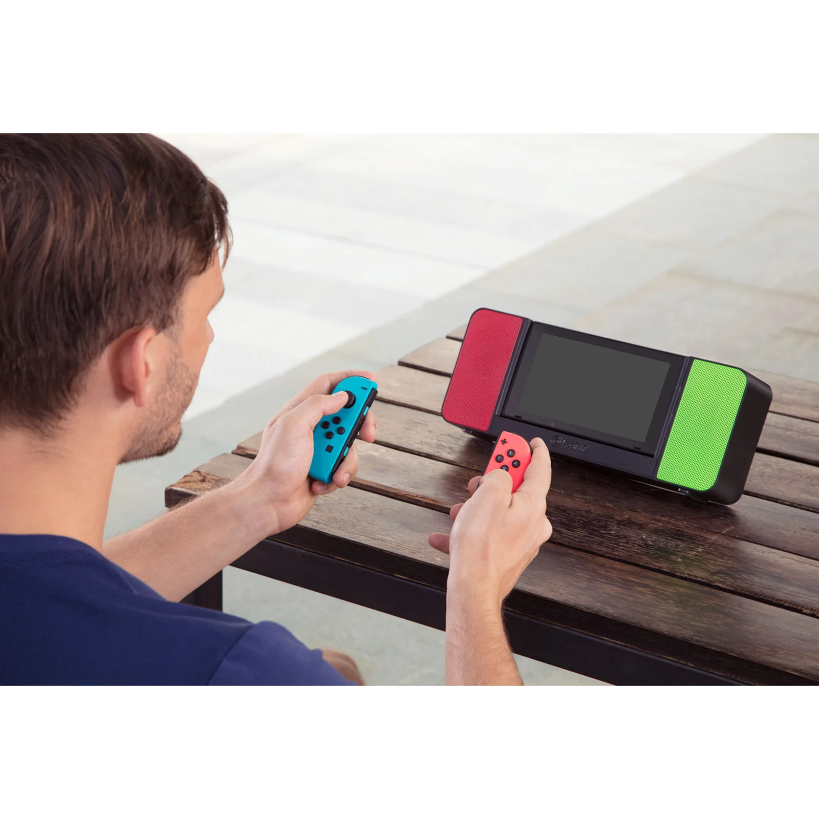 Koop Nieuwe Bluetooth Draagbare Speaker Dock Speaker Voor Nintendo Switch Luider Volume Clear Stereo Geluid 25 Uur Spelen DOM668