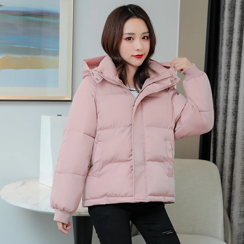 NEW 5 Color Women Puffer Jacket Korean Bubble Quilted Coat Thicken Warm Y2k Loose Parkas Casual Overcoat Female Winter 2022