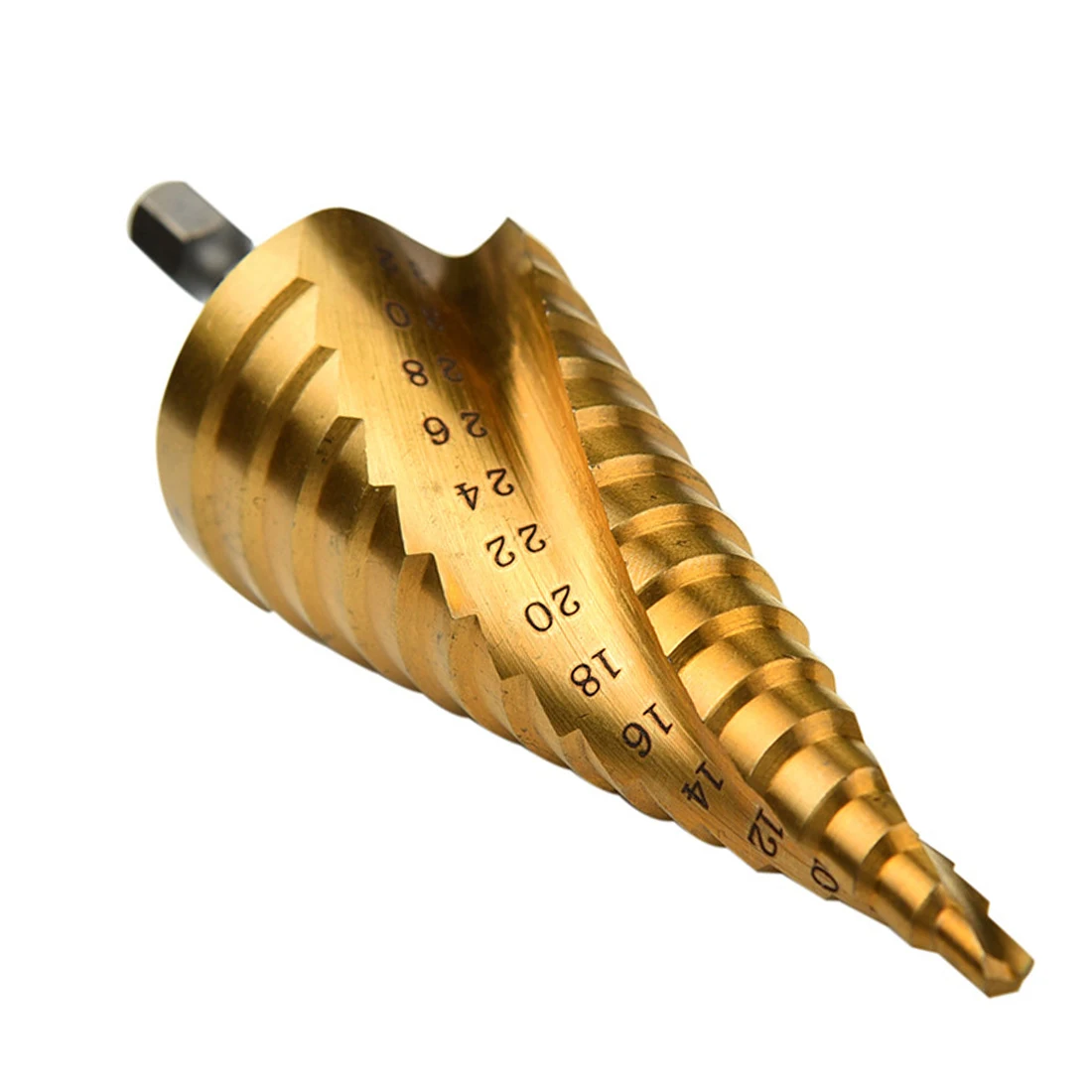 

HSS Step Drill Bit Set Hex Shank Cone Drill Titanium Bit Cone Hole Cutter Metal Countersink Drill Bits 4/12/20mm