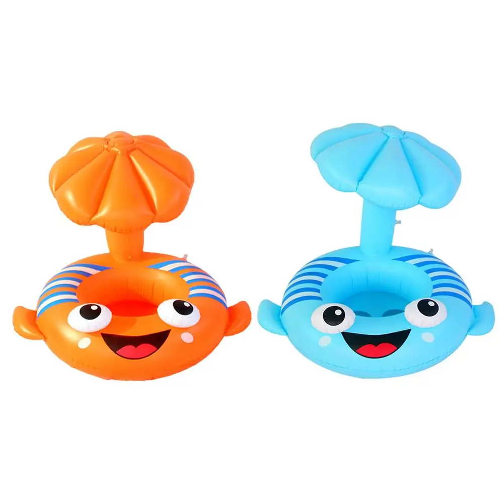 Inflatable Circle Baby Flamingo Float Swimming Ring Unicorn Pool Child Seat Mattress Water Toys Rings | Дом и сад