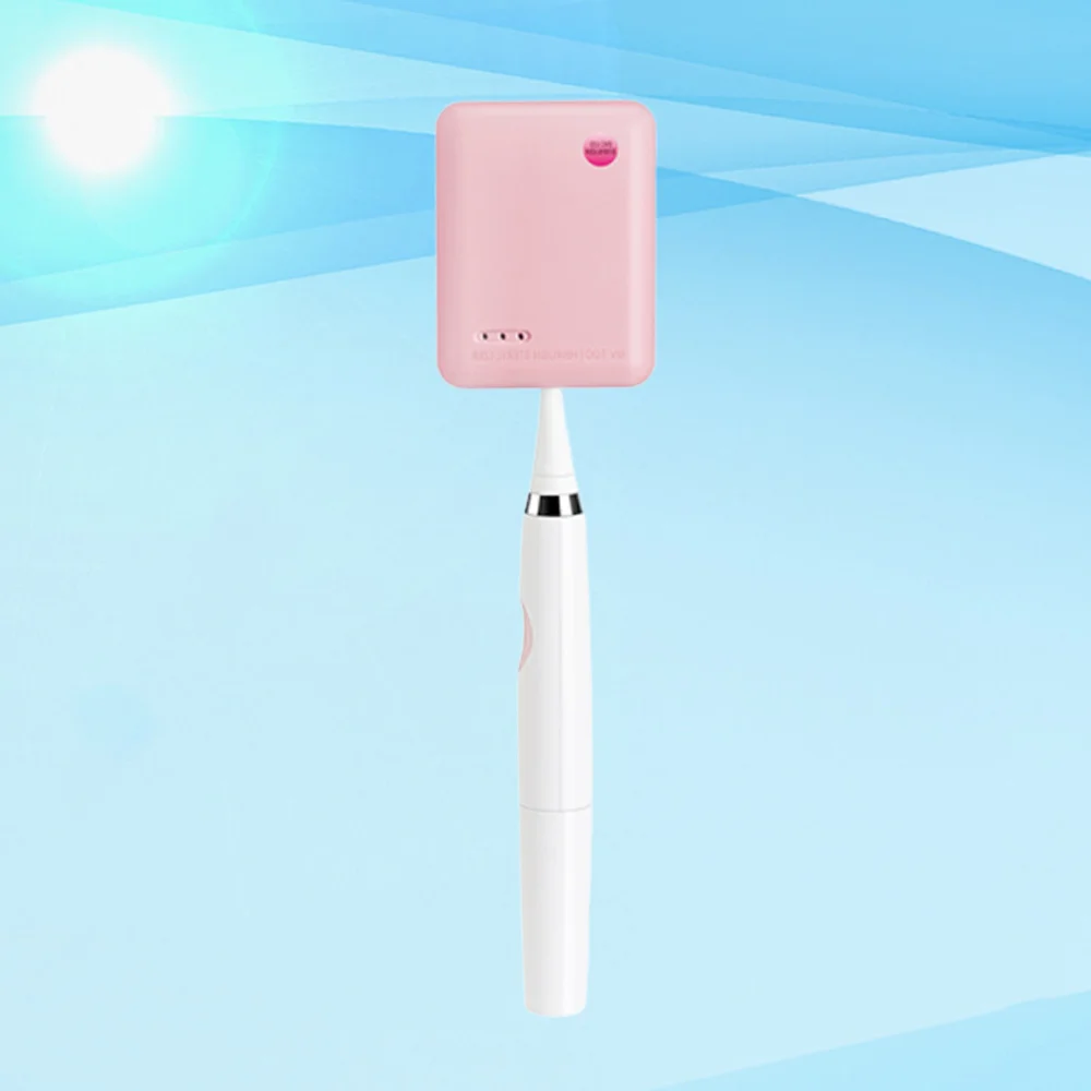

Toothbrush Sanitizer Wall-Mounted Toothbrush Sterilizer Toothbrush Holder without Battery