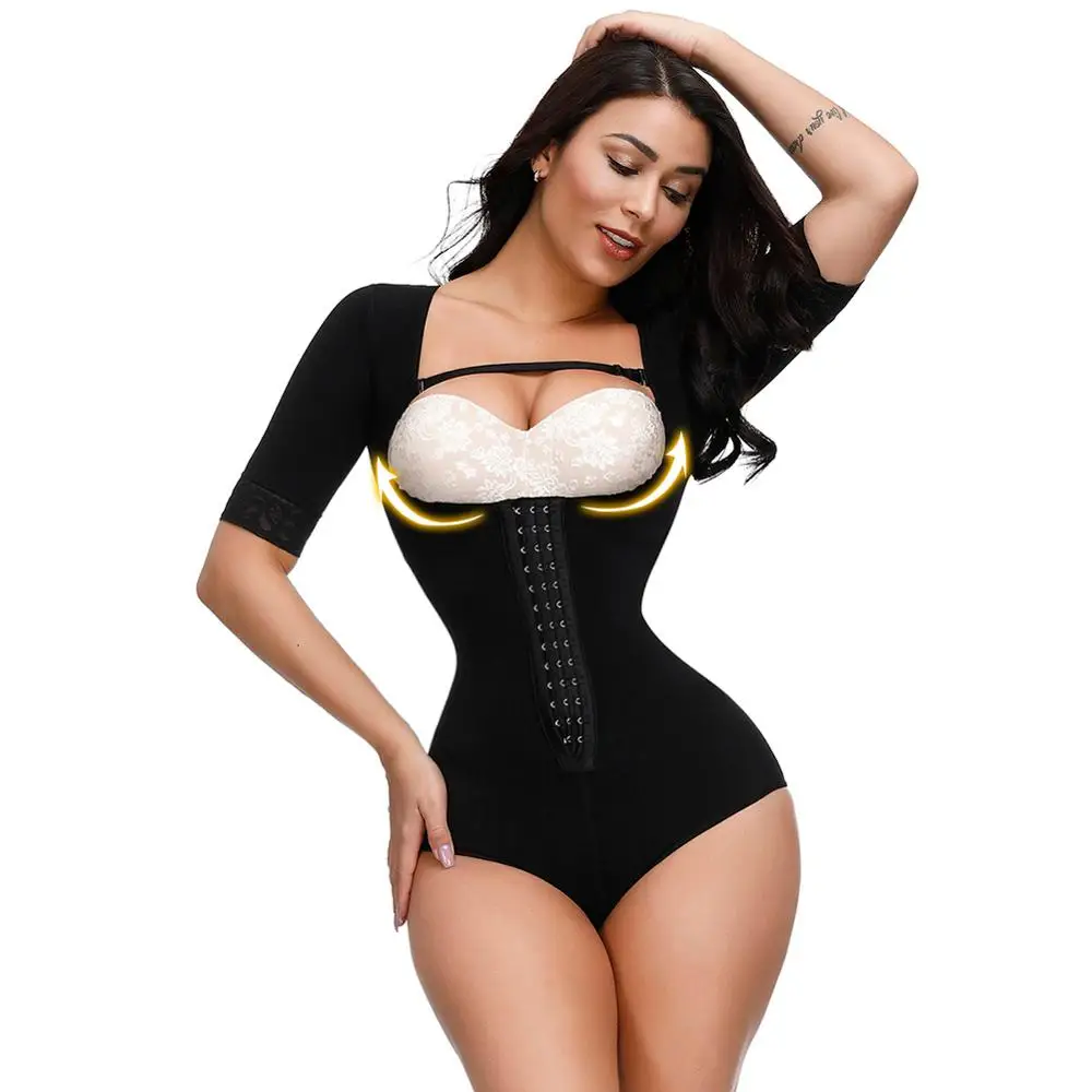 Бесшовные женские корректирующие трусики HEXIN Корректирующее белье с рукавами