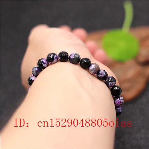 Натуральный китайский цвет Нефритовый камень секция бусины браслет эластичный