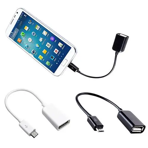 Переходник с USB 2 0 A мама на Micro B папа Кабель-адаптер OTG для Samsung HTC аксессуары |