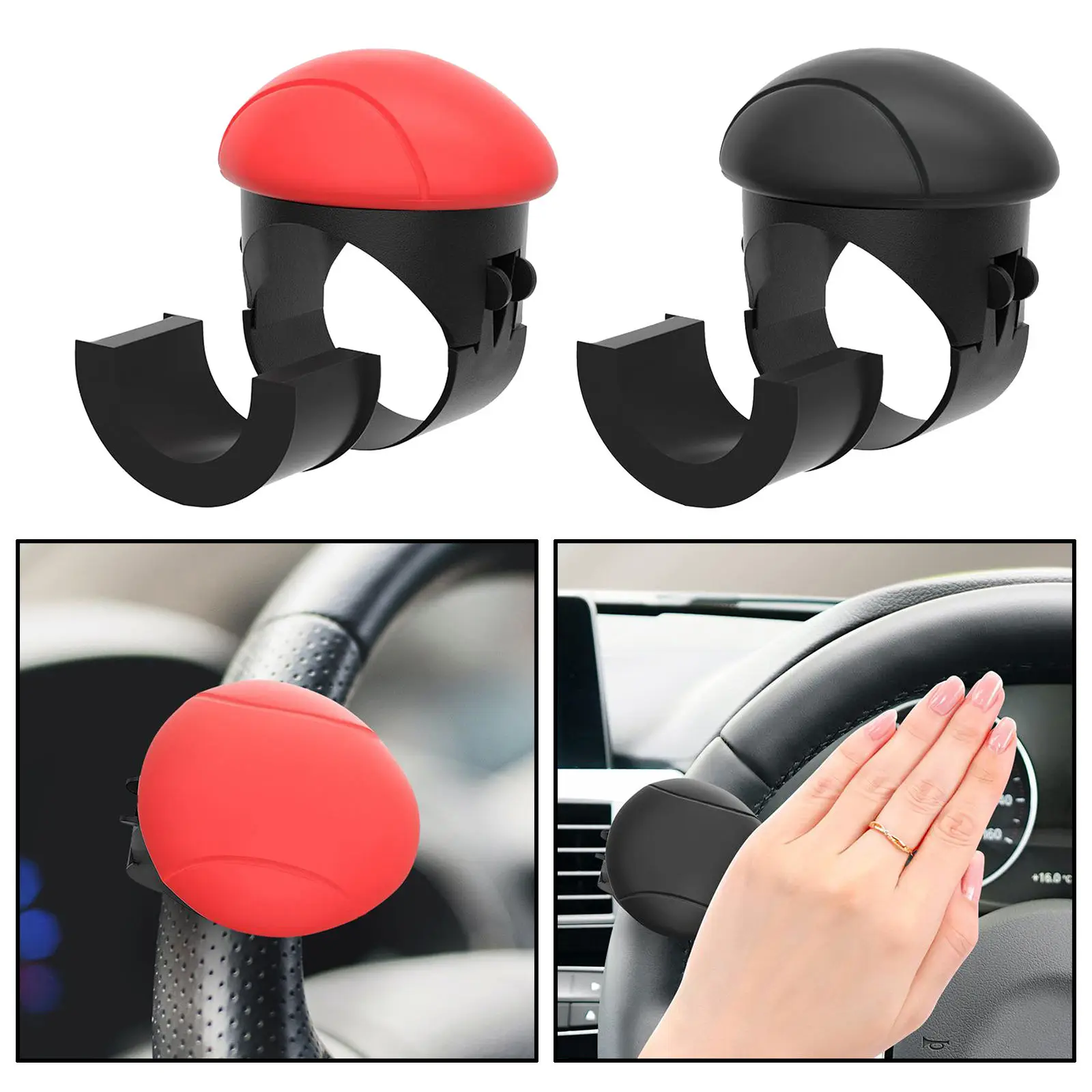 

Vehicle Car Power Handle Spinner Steering Wheel Spinner Knob for All Cars Semis Boats Forklifts