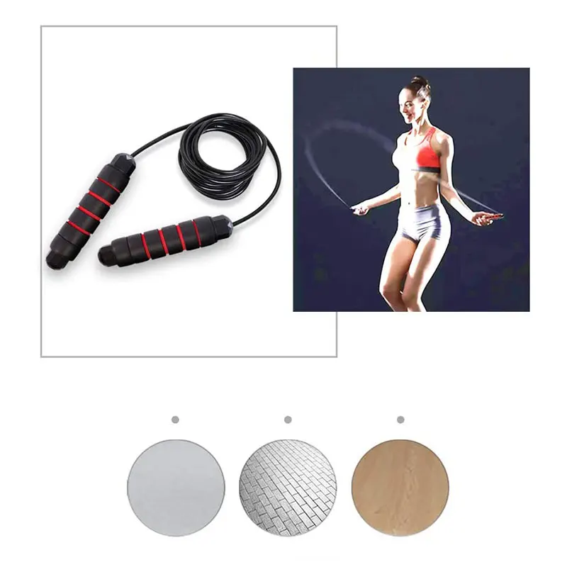 

Skipping Rope Speed Weighted Jump Rope Workout Training Gear Adjustable Steel Wire Home Gym Fitness Boxing Equipment