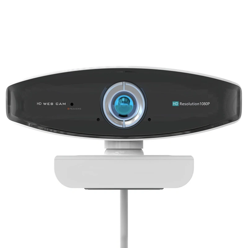 

WEB19 Computer Camera, 1080P High-Definition Home Video Online Class Live USB Drive-Free Built-in Microphone Web Camera