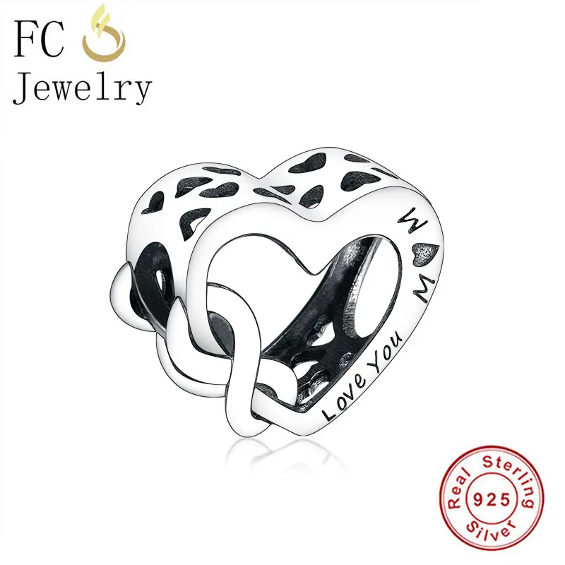 Ювелирные изделия FC оригинальный брендовый браслет с подвесками из серебра 925