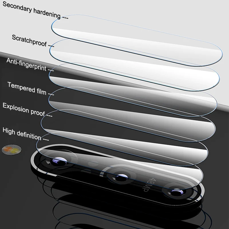Vidrio Protector 4 en 1 para OPPO A72, A73, A74, vidrio templado, pel&iacute;cula protectora de pantalla para tel&eacute;fono OPPO A72, A16, A15S, A52, A32, A74, A95, A94-3