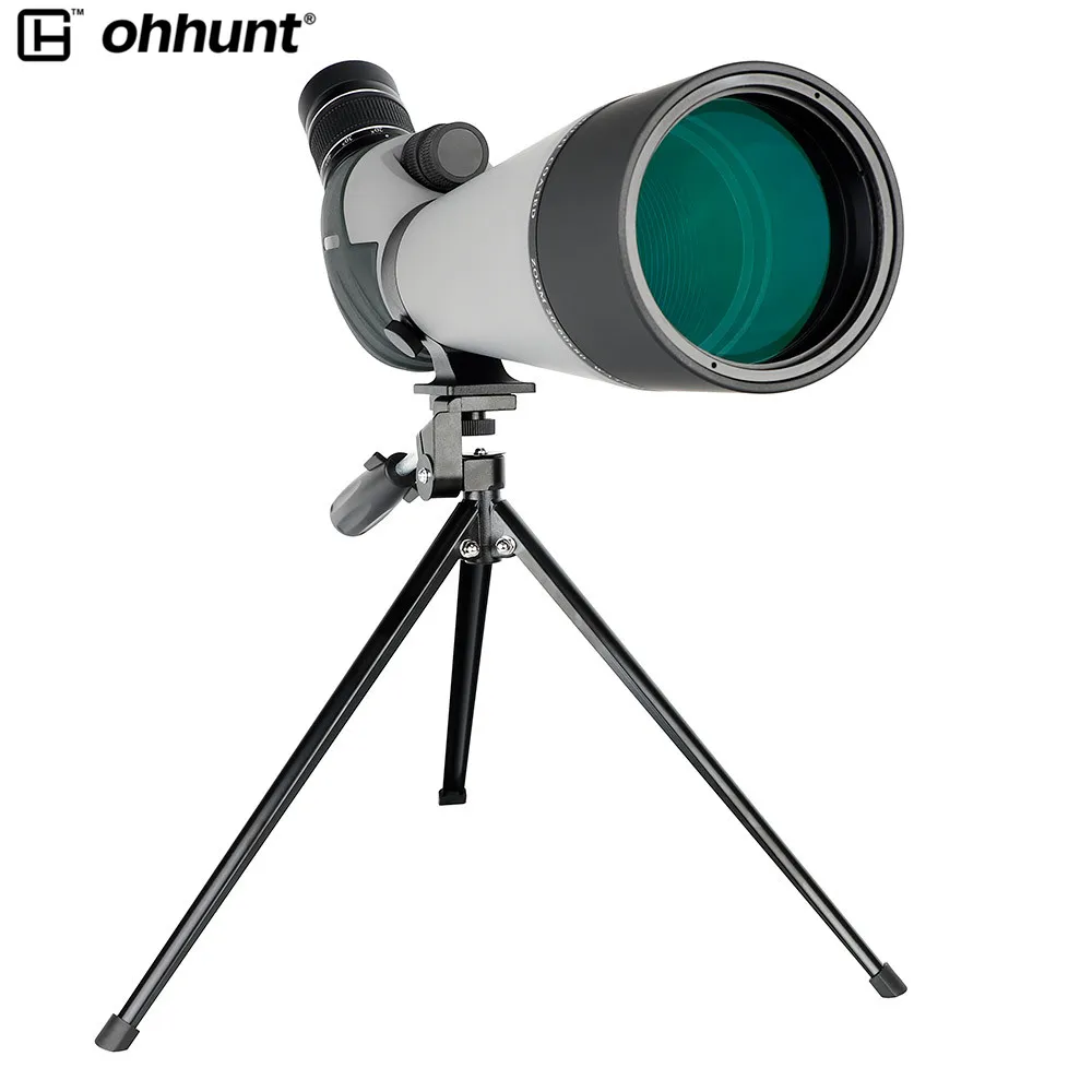 Бесплатная доставка ohhunt 20-60x80 точечная труба двухскоростной фокусный телескоп