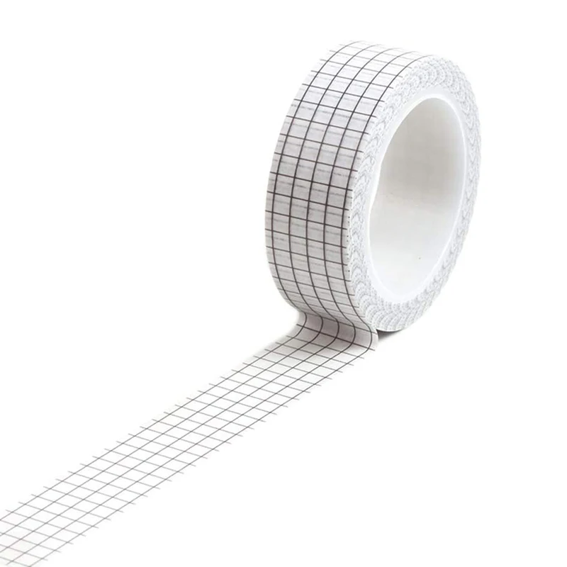 Декоративная клейкая лента в черно-белую клетку 10 метров наклейки с лентами мм |
