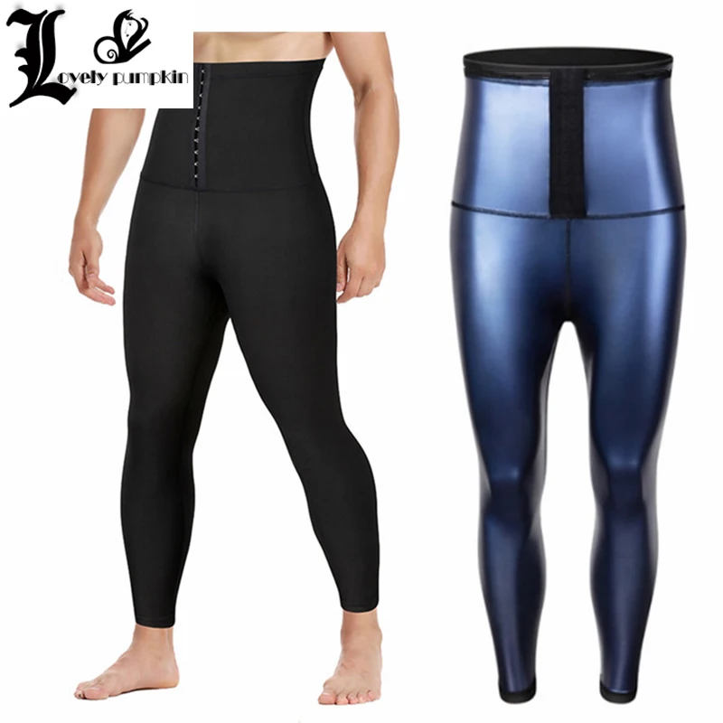 

Men Body Shaper Thermo Sauna Pants Sweat Waist Trainer Leggings Slimming Underwear Weight Loss Workout Compression Shapewear