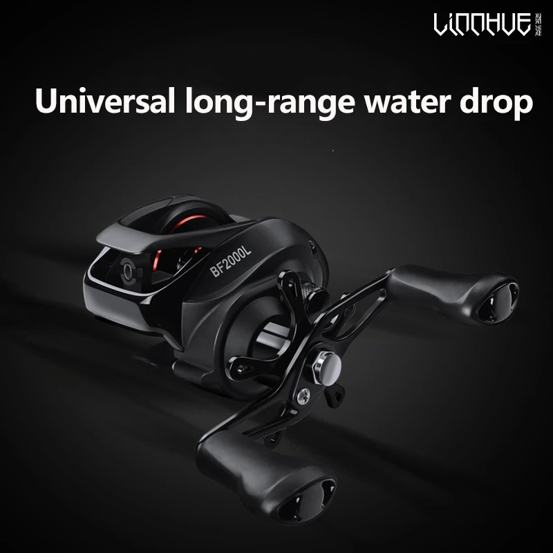 Рыболовная катушка для заброса приманки магнитная Магнитная Тормозная система