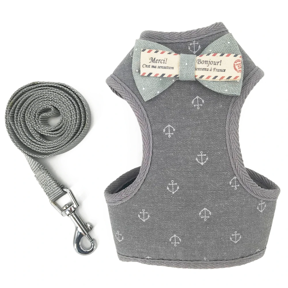 Ошейник для собак с поводком маленьких Meduim одежда домашних животных воротник