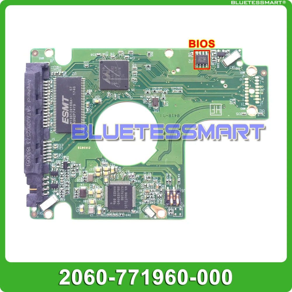 hdd печатная плата 2060 771960 000 rev a p2 для wd 25 sata в