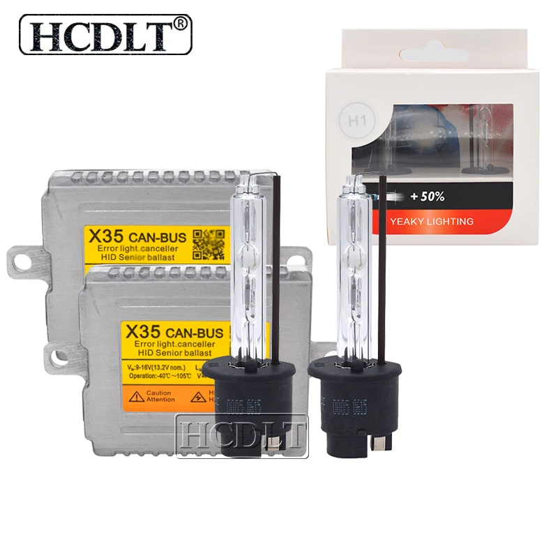 HCDLT 35 Вт Yeaky H7 комплект автомобильных фар DLT Xenon Canbus HID балласт H1 H3 H11 D2H авто Замена