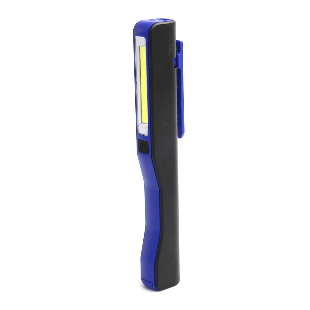 

18.2x3.2cm Mini Flashlight COB LED Pocket Pen Torch Work Light Inspection Lamp