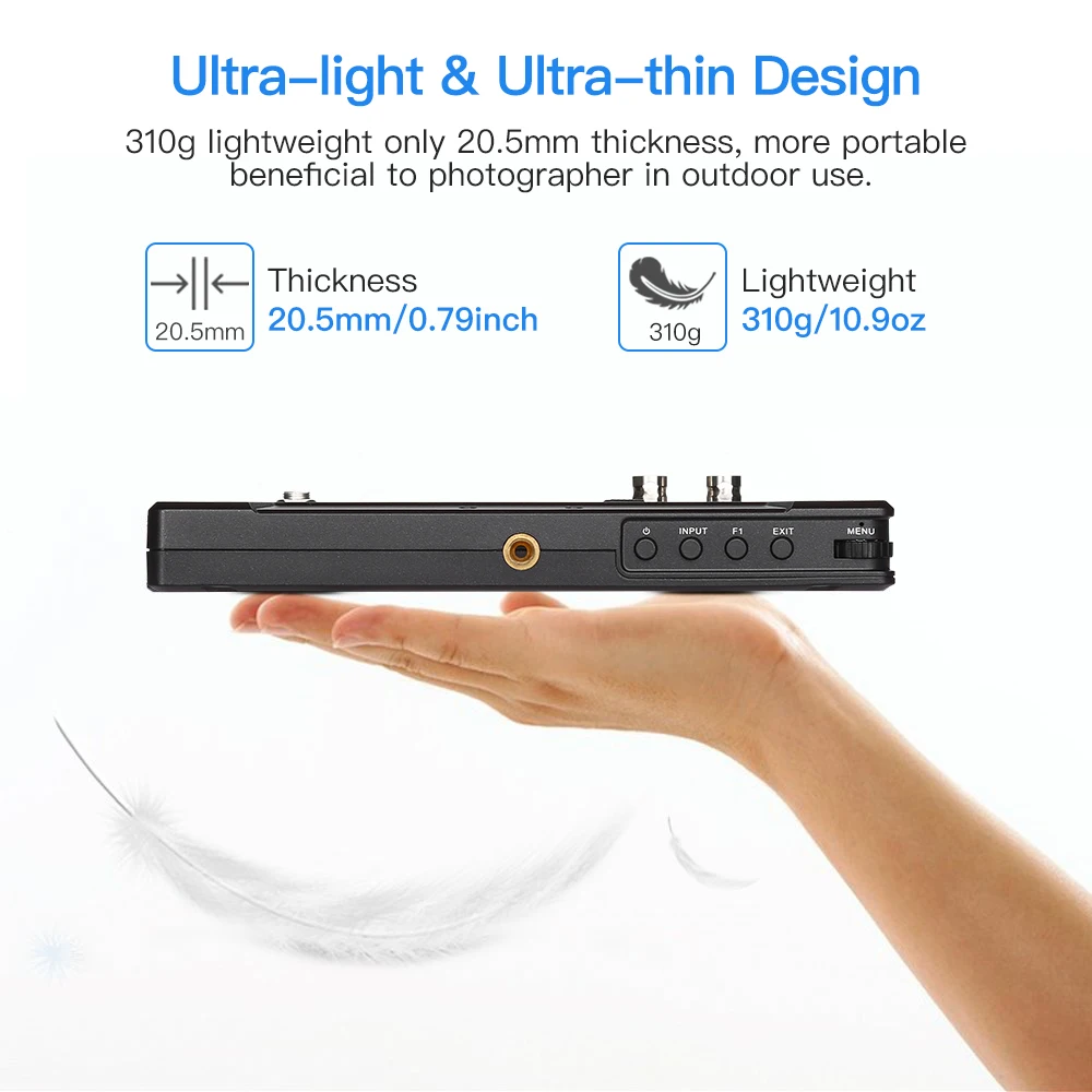 Eyoyo E7S PRO 7 дюймов для однообъективной цифровой зеркальной фотокамеры на поле
