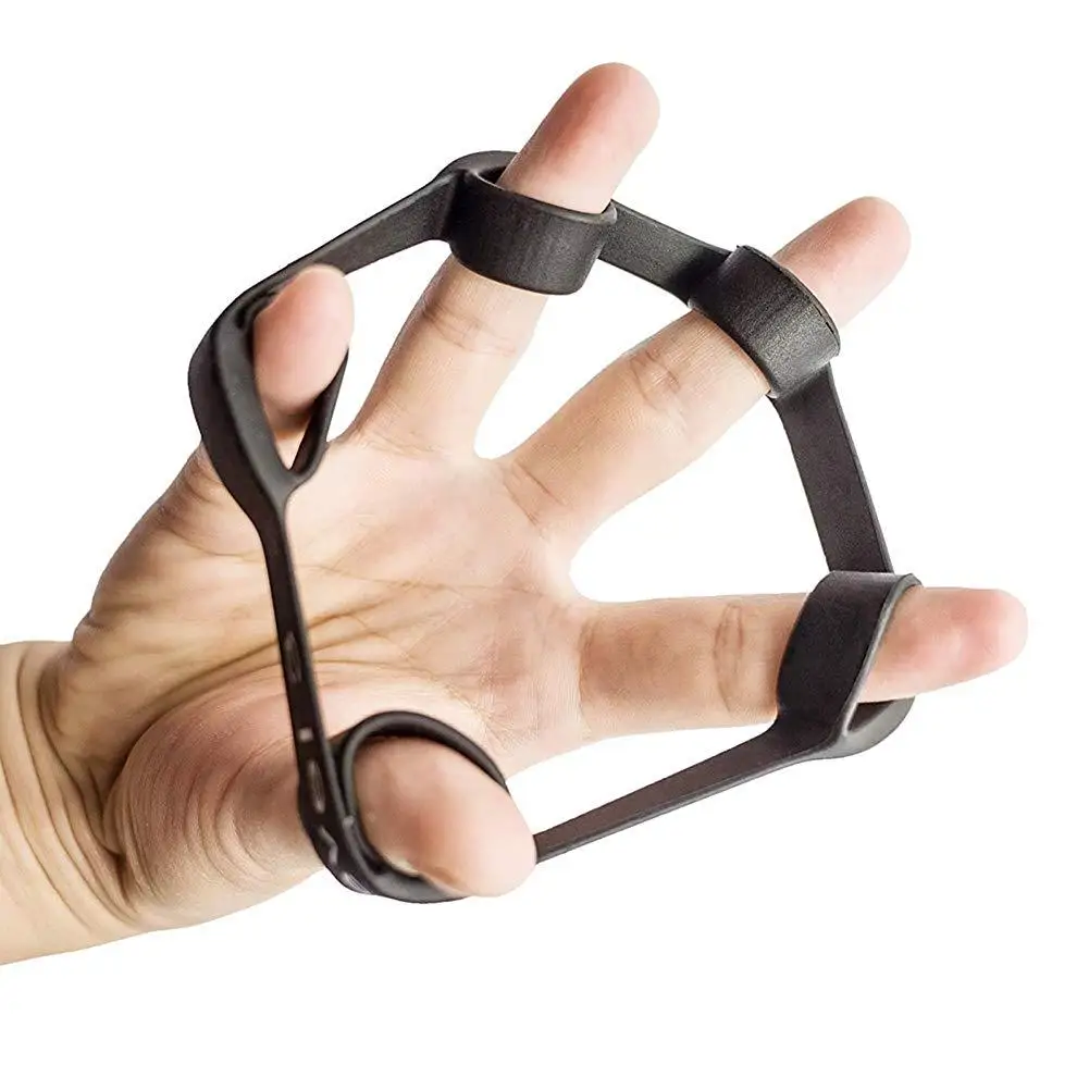 

3Pcs Finger Stretcher Hand Grip Strengthener Flexible Silicone Hand Extensor Exerciser Trainer Best for Climbing Grip