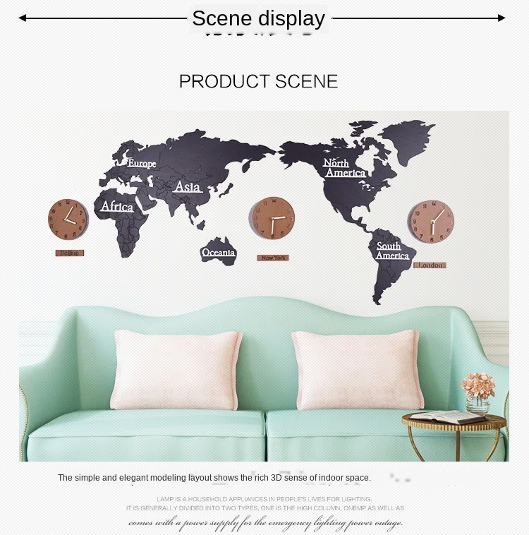 Веселые пыленепроницаемые настенные часы наклейки для офиса гостиной