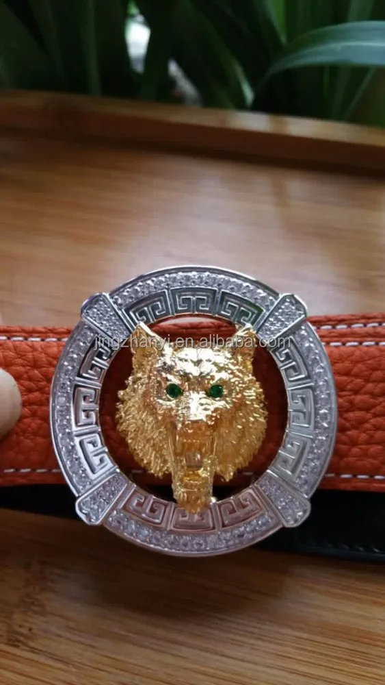 

Custom Masonic 3D Metal Belt Buckle,Wolf pattern belt buckle