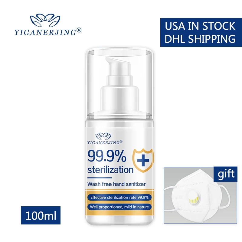 100 мл дезинфицирующее средство для рук гель Рук Мыло 75% спиртовой антисептик