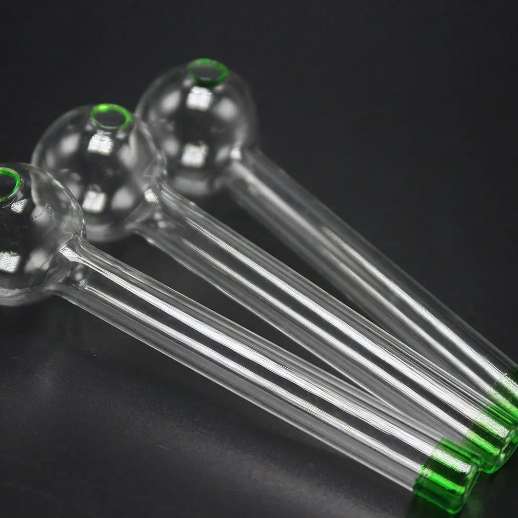 10cm spray color Glass Straw ECO-friendly Household Glass straight Shape Pipet