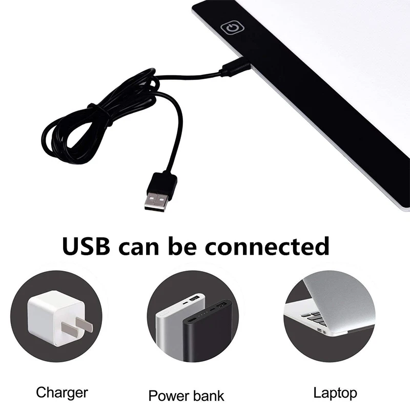 

Elice A4 A5 ultra thin LED Drawing Digital Graphics Pad USB LED Light pad drawing tablet Electronic Art Painting Wacom
