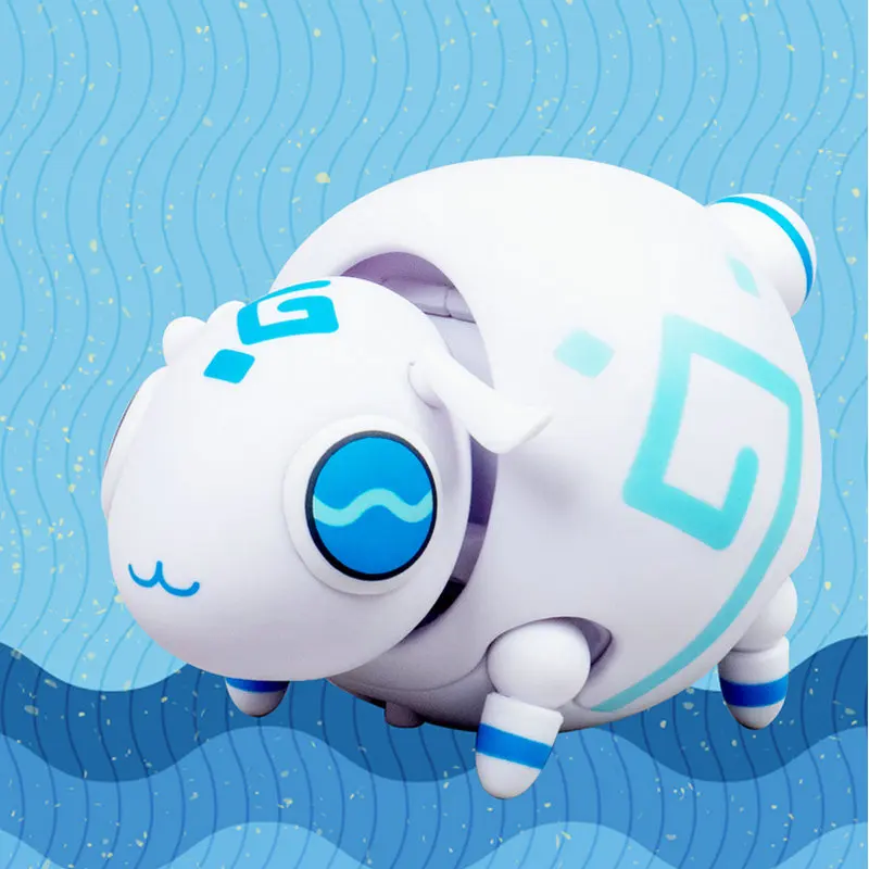 Электронный овечья фигурка игрушки Лаки овец прогулки глухая коробка Детский