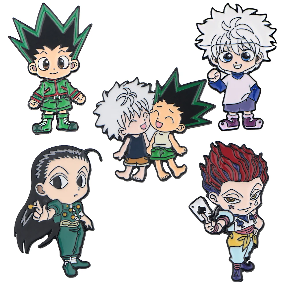 P5919 Dongmanli для костюмированной вечеринки по японскому аниме значки HUNTER×HUNTER Милая