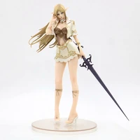 24cm anime figure sword can be replaced lineage heaven 2 elf female mage pvc action figure collection model toys
