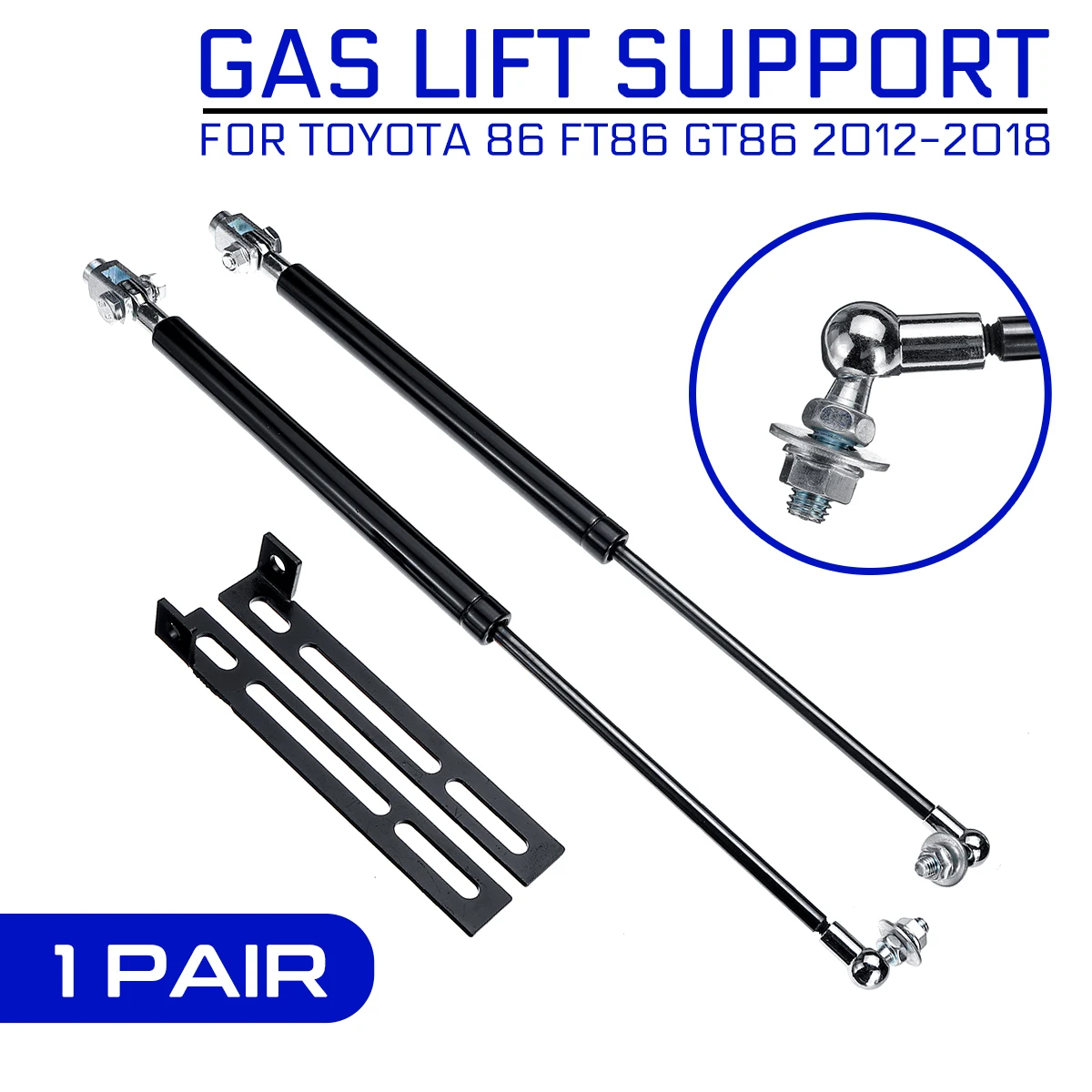 

Car Front Engine Hood Lift Strut Supports Props Rod Arm Gas Springs Shocks Bars For Toyota 86 FT86 GT86 Subaru BRZ Scion FR-S