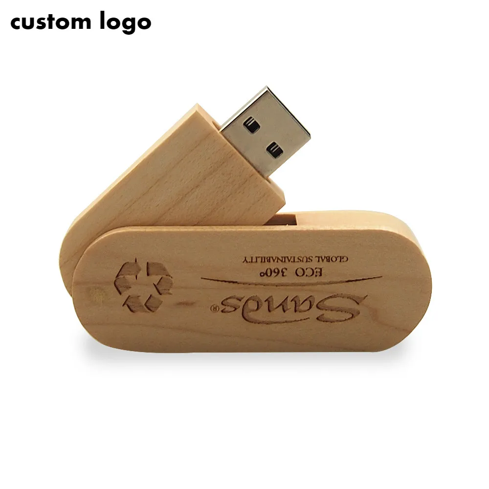 (10 шт. Бесплатный Пользовательский логотип) бамбуковый грецкий орех деревянный