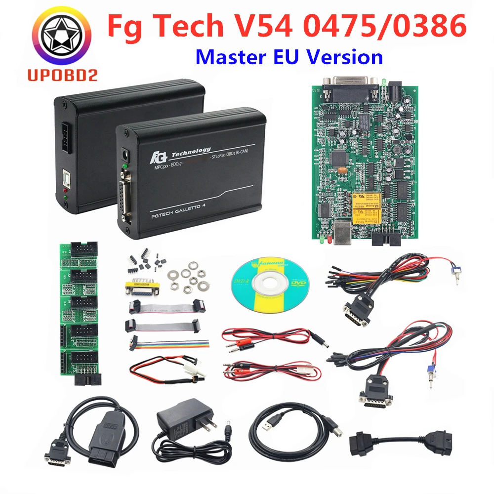 2020 Fgtech Galletto 4 Master V54 FW 0475 Поддержка BDM Полнофункциональный Fg Tech Европейская версия