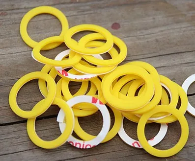 yellow Новое поступление, 2 шт., йо-йо, восстанавливающий клей, йо-йо, рециркулирующие наклейки, аксессуары для йо-йо, отличный подарок для йо-любимого, рождественский подарок - Цвет: yellow