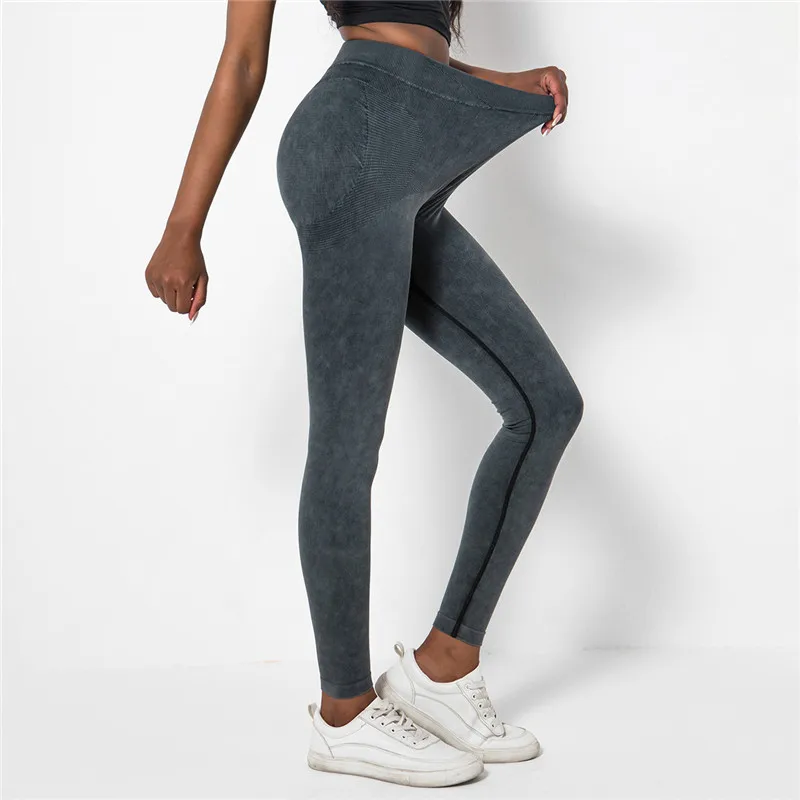 

Seamless Quick Dry breathable Leggings Bubble Butt Tummy Control Leggings Sexy Slim Women's Leggings Sports Fitness Gym Tights