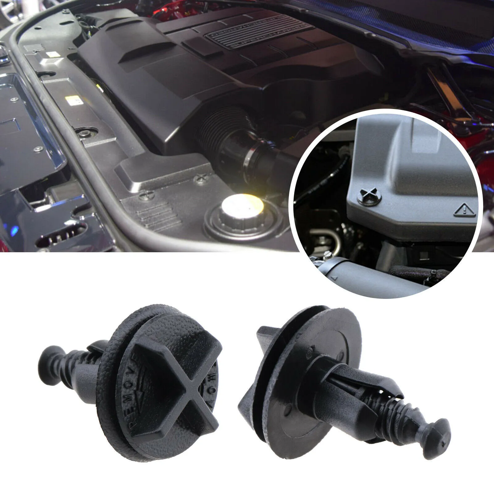 20 шт. черные нейлоновые зажимы для аккумуляторов | Автомобили и мотоциклы