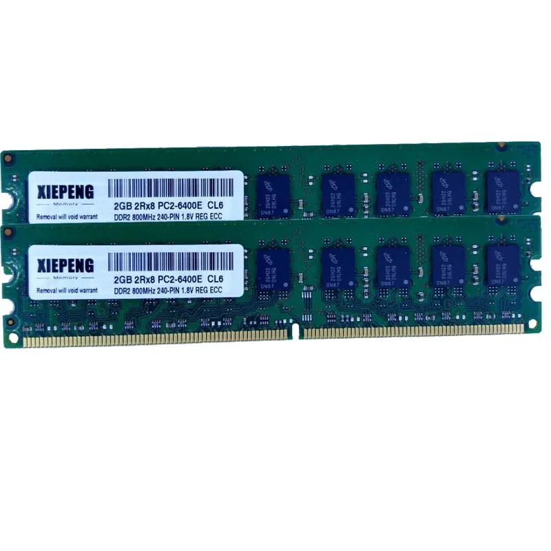 Для Lenovo ThinkServer RS110 TS100 xSeries 100 8486 Серверная оперативная память 4 Гб (2x2 Гб) DDR2 800
