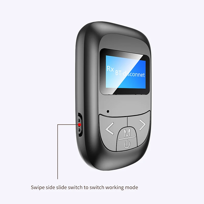 Bluetooth 5 0 адаптер со светодиодный ным экраном беспроводной аудио передатчик