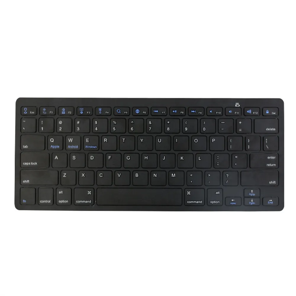 NEW Slim Wireless BT 3.0 Keyboard For iMac/iPad/Android/Phone/Tablet PC Mini Portable Gaming Office English Keyboards Laptop | Компьютеры
