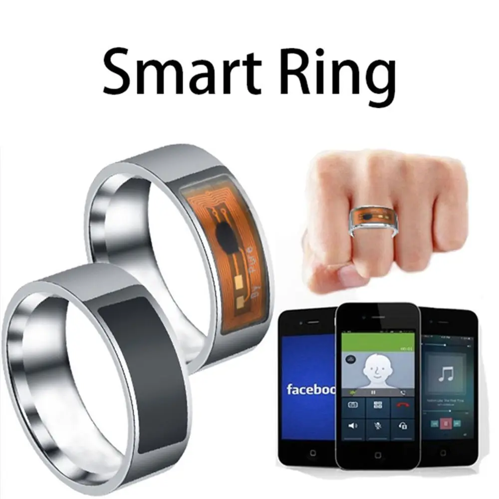 1 шт., смарт-кольцо на палец с NFC | AliExpress