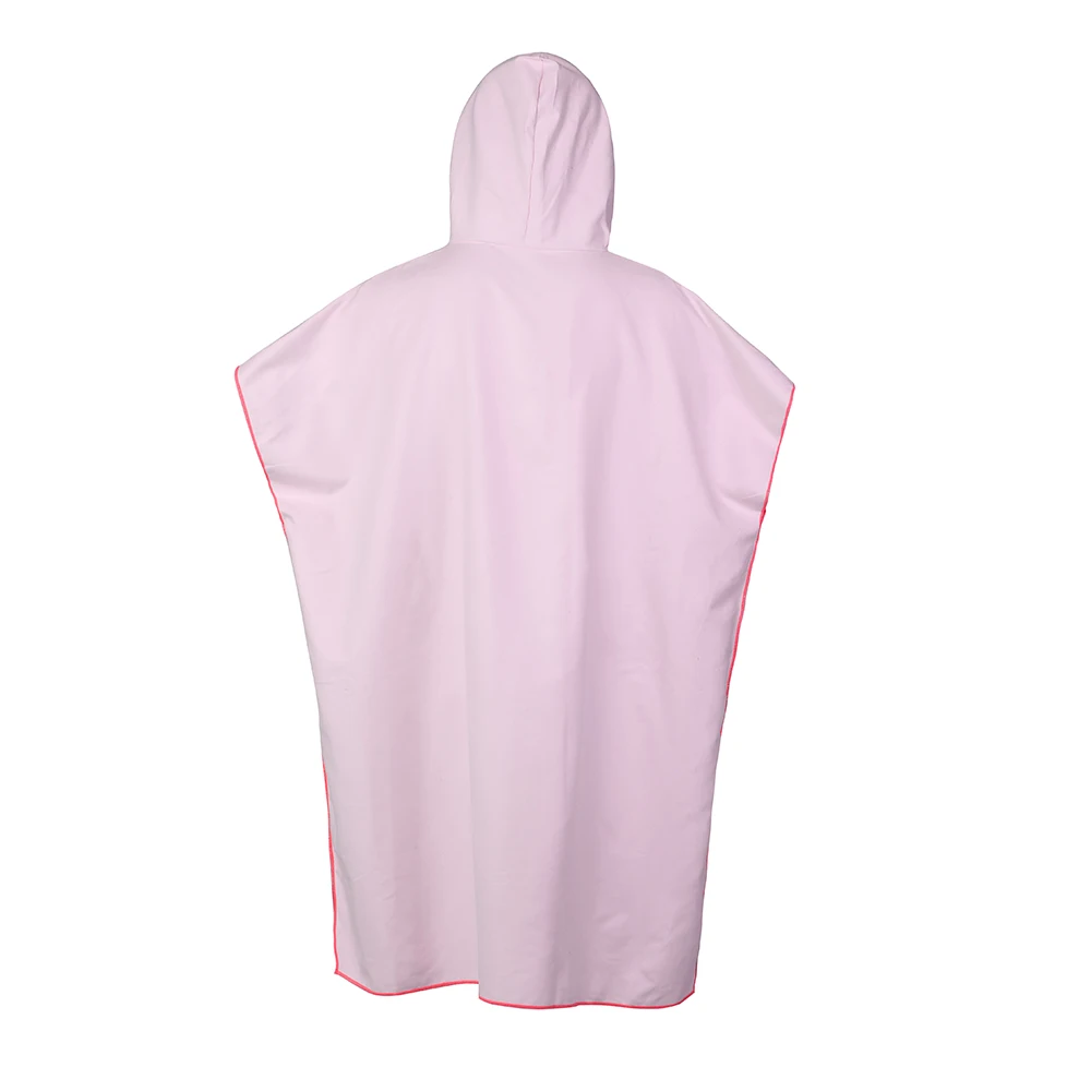 Новый мужской банный халат Vertvie с коротким рукавом пончо капюшоном многоцветные