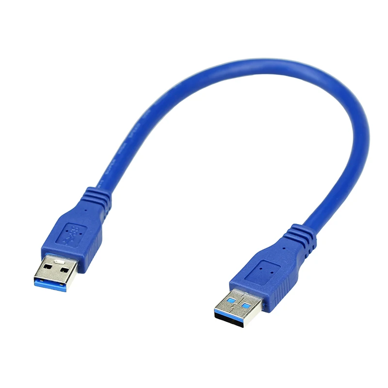 

0.6m USB 3.0 A Male to Male USB Extension Cable for Radiator Hard Disk USB 3.0 Data Cable Extender