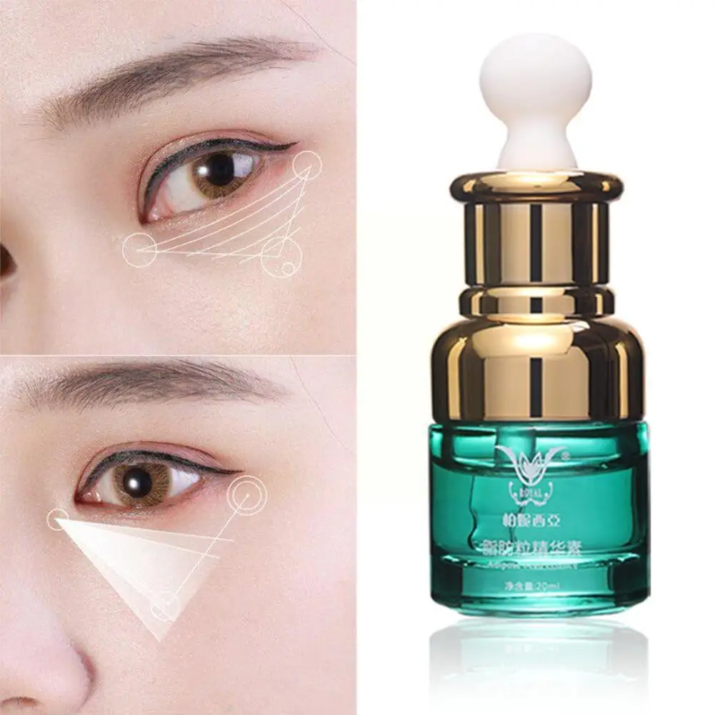 

20ml Lighten Dark Circles In 7 Days Remove Eye Bags Anti Care Eye Puffiness Particles Skin Anti-Wrinkle Fat Eye Essence Ser L2E0