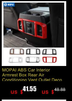 MOPAI ABS Автомобильная центральная консоль приборная панель вентиляционная панель декоративная крышка наклейки для Ford F150 Up автомобильные аксессуары