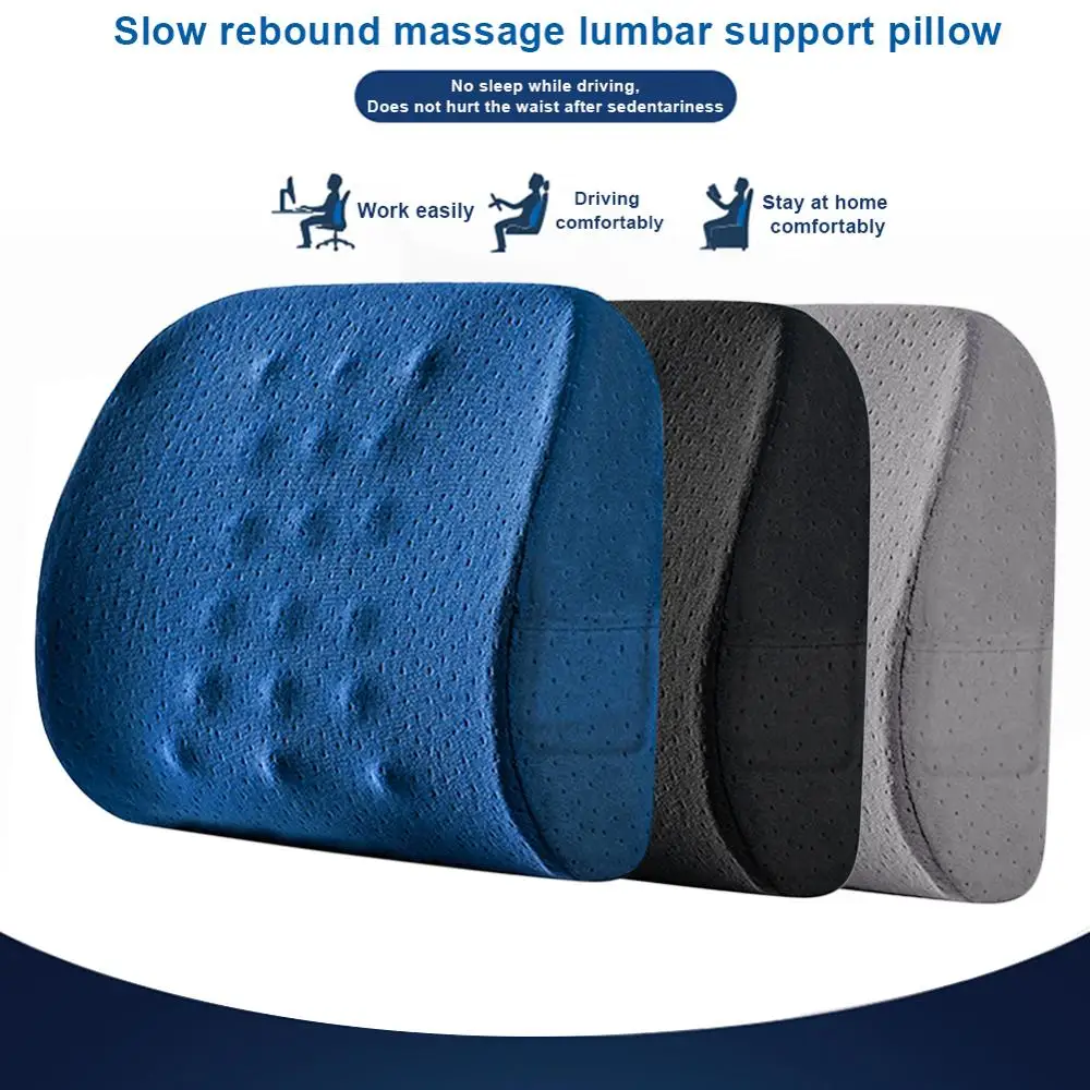 Воздухопроницаемая Автомобильная подушка с эффектом памяти наполнитель для