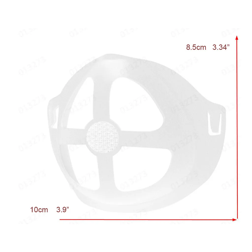 

3-10PCS Washable 3D Face Mask Inner Support Frame,Adjustable Ear Strap Accessorie Fixed Extended Face Mask DIY Accessories