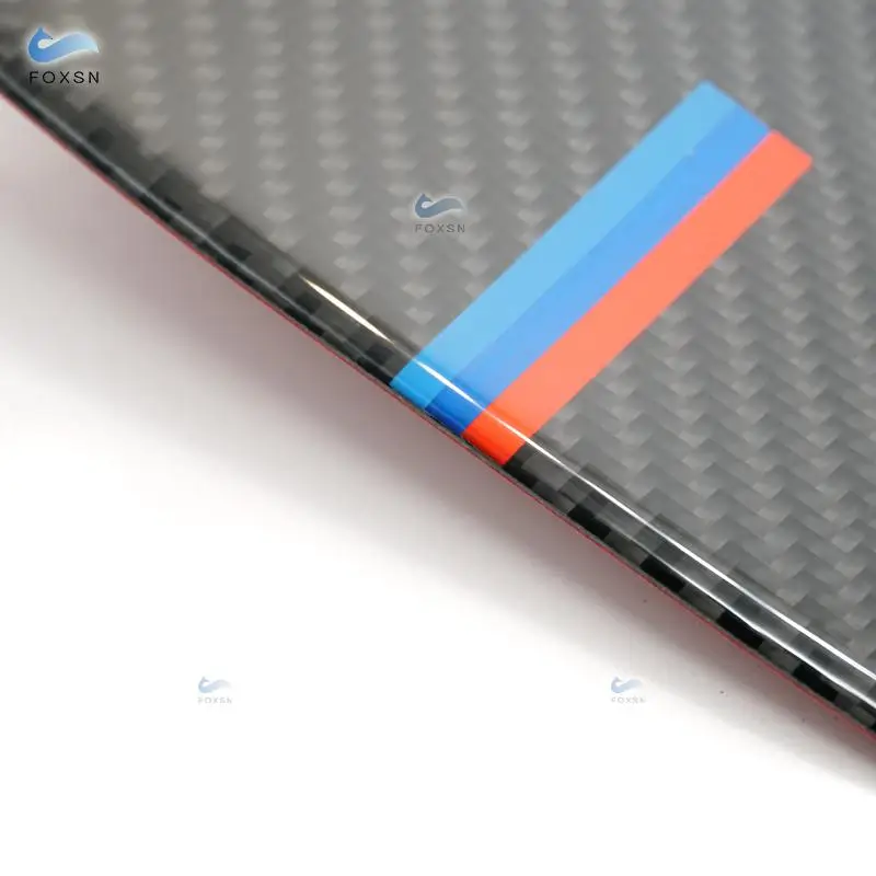 Для BMW 3 серии E90 2005 - 2009 2010 2011 2012 углеродное волокно интерьер автомобиля Приборная