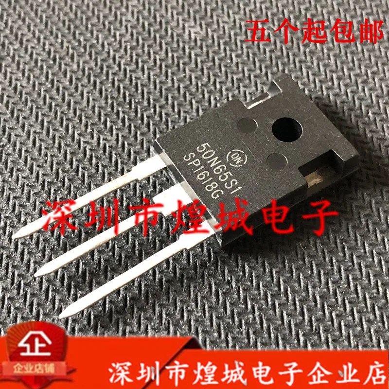 10 шт./лот 50N65S1 NGTB50N65S1WG TO 247 650V 50A|Интегральные схемы| |